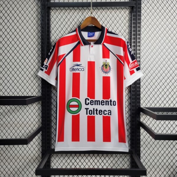 Retro Chivas de Guadalajara 02-03 Home Stadium Jersey- Joyfball