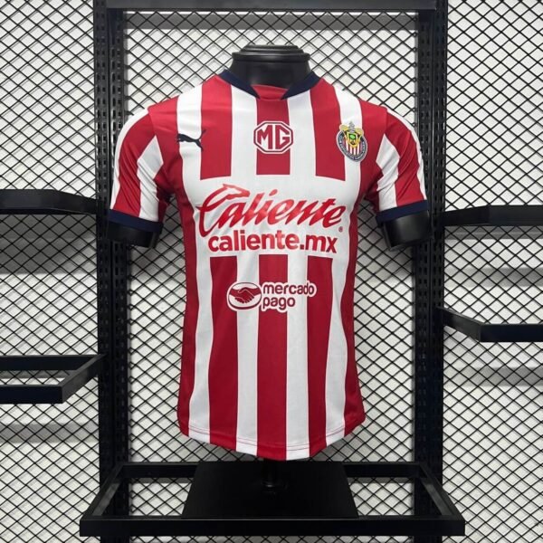 Chivas de Guadalajara 24-25 Home Stadium Jersey - Player Version- Joyfball