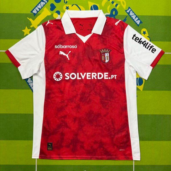 25-26 Braga Home Soccer Jerseys