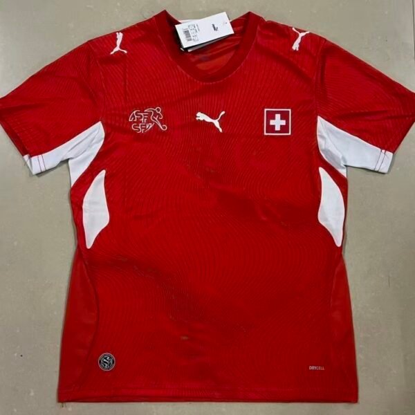 25-26 Switzerland Home Soccer Jerseys